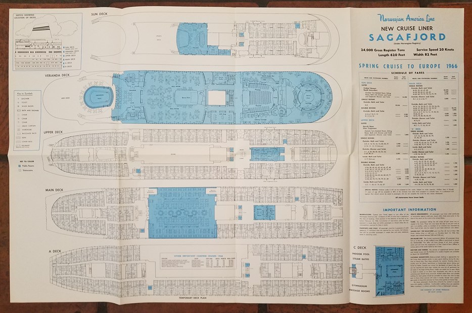 Ss Sagafjord Deck Plans | My XXX Hot Girl