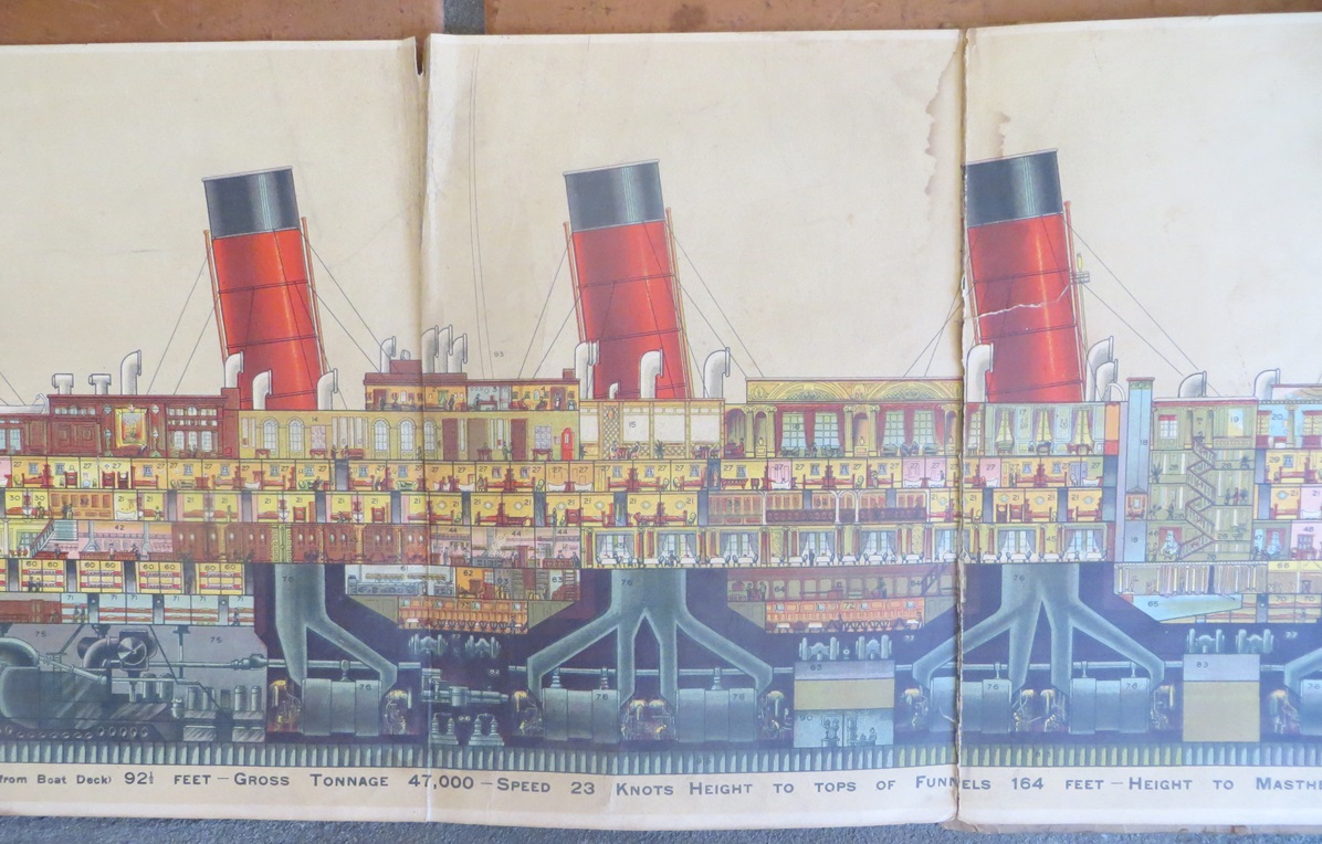 Aquitania Cut Away Diagram – New Steamship Consultants