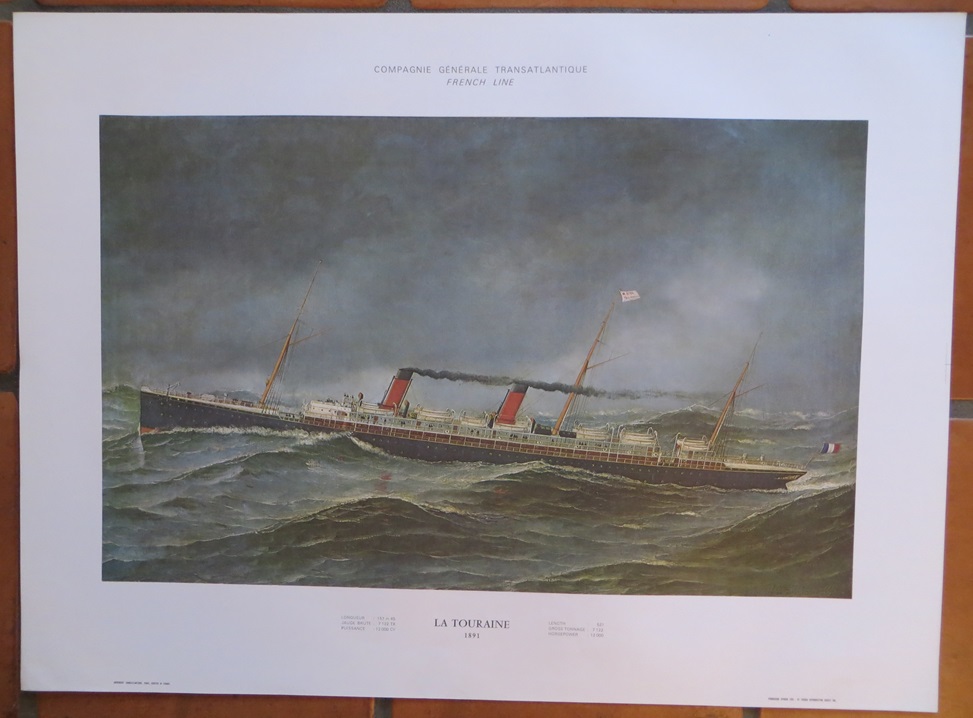 Ocean Liner Lithographs – New Steamship Consultants