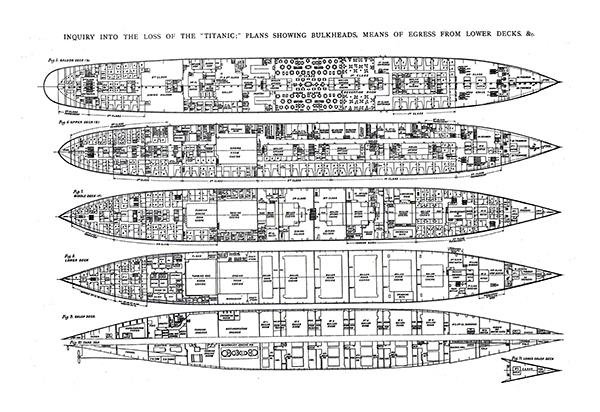 Detalle 49+ imagem titanic deck plans - Thptletrongtan.edu.vn